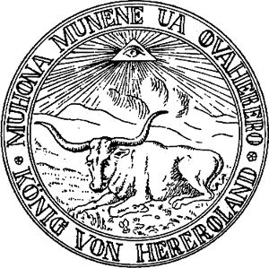 Kopie des Siegels von Maharero